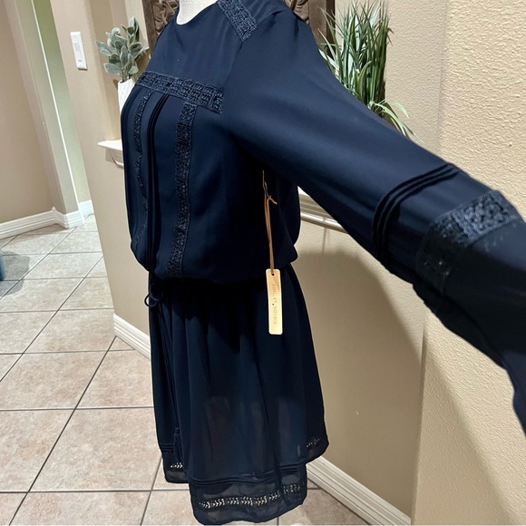NWT Gibson Latimer Long Sleeve Lightweight Dress Size Small - Picture 5 of 15